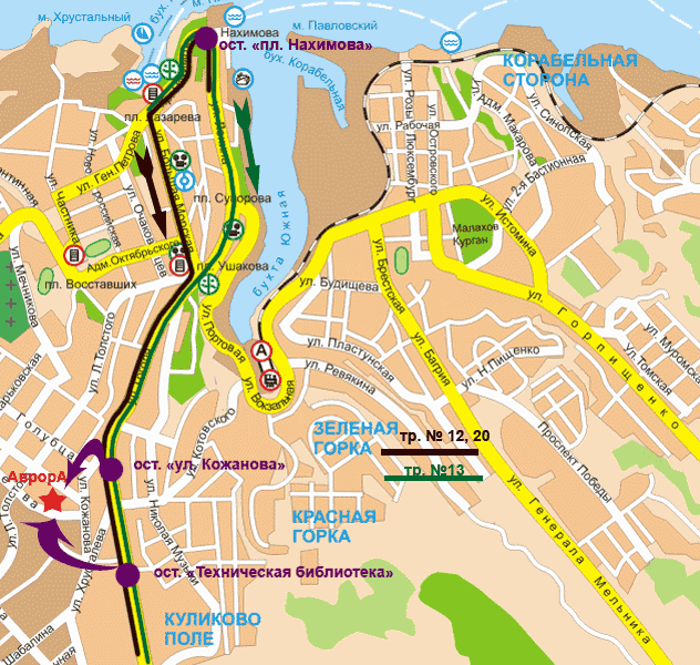 Карта 148 автобуса